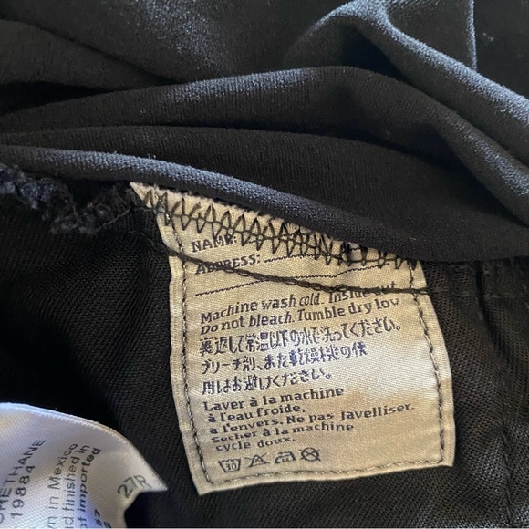 AG Adriano Goldschmeid Secret Fit Belly Black Maternity Pants Size 27 - Picture 7 of 13